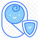 Baby Insurance Protection Icon