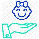 Ihand Baby Baby Insurance Baby Life Insurance Icon