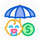 Baby Insurance Icon