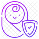 Baby Insurance Protection Icon