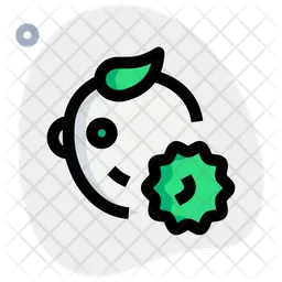 Baby-Junge-Virus  Symbol