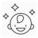 Babylacheln Lacheln Baby Symbol