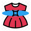 Baby-Mädchen-Kleid  Symbol