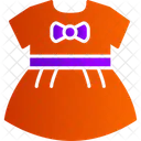 Baby-Mädchen-Kleid  Symbol
