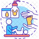 Baby massage  Icon