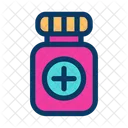 Medicine Bottle Health Icon