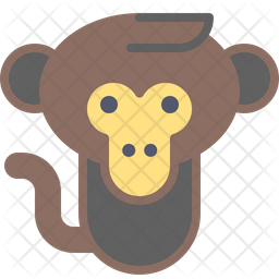 Download Free Baby Monkey Icon Of Flat Style Available In Svg Png Eps Ai Icon Fonts