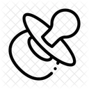 Baby Brustwarze Kleidung Symbol