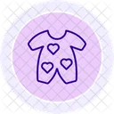 Baby Onesie Line Icon Icon