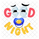 Baby Nipple Baby Pacifier Good Night アイコン