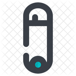 Baby Pin Icon Of Colored Outline Style Available In Svg Png Eps Ai Icon Fonts