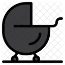Baby Buggy Carriage Icon