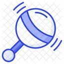 Baby Rattle Plaything Icon