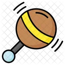 Baby Rattle Plaything Icon