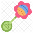 Rattle Toy Play Icon