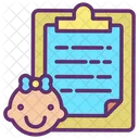 Report Baby Report Medical Report Icon