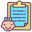 Report Baby Report Medical Report Icon