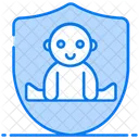 Baby Safety Child Care Child Protection Icon