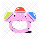 Noisy Toy Shaker Toy Baby Shaker Icon
