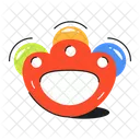 Noisy Toy Shaker Toy Baby Shaker Icon