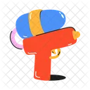 Noisy Toy Shaker Toy Baby Shaker Icon