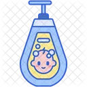 Baby Shampoo Lotion Bottle Baby Lotion Icon
