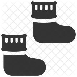 Baby shoes  Icon