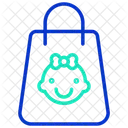 Ibag Bag Baby Shopping Icon