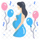 Baby Shower Maternity Celebration Decoration Icon