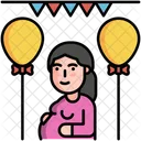 Baby Shower Motherhood Function Icon