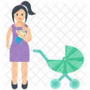 Baby Sitting  Icon