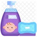 Baby Soap Bathing Shampoo Icon