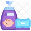 Baby Soap Bathing Shampoo Symbol