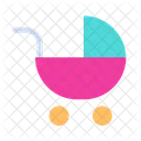 Baby Stroller Pram Icon
