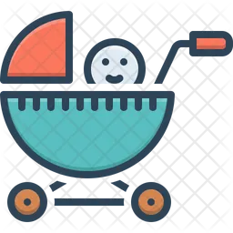 Baby Stroller  Icon