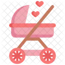 Baby Stroller Baby Carriage Carriage Wheel Icon