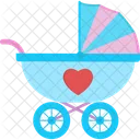 Baby Stroller Baby Carriage Baby Cart Icon