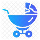 Baby Stroller Carriage Wheel Icon