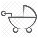 Pram Pushchair Baby Stroller Icon