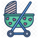Baby Stroller Stroller Pram Icon