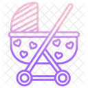 Baby Stroller Stroller Pram Icon