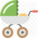 Baby Stroller Children Icon