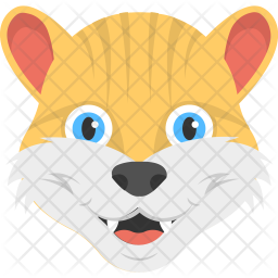 Free Baby Tiger Icon Of Flat Style Available In Svg Png Eps Ai Icon Fonts