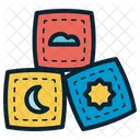 Baby Toy Blocks Toy Icon