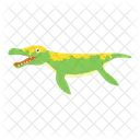 Baby Tyrannosaurus Rex Dinosaur Cartoon Dinosaur Icon