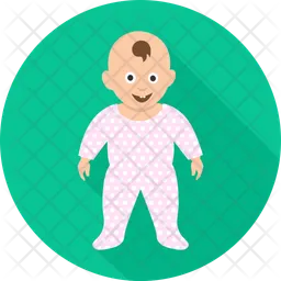 Baby wearing clothes  Icon