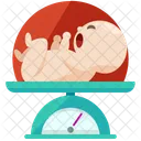 Weigh Baby Scale Icon