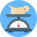 Baby Weight Scale Child Scale Icon