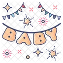 Babyparty Party Zeremonie Symbol