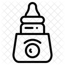 Babyflaschenwärmer  Symbol